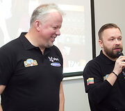 Vytaras Radzevičius ir Martynas Starkus