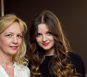Gabrielė Martirosianaitė su mama Lina
