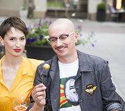 Monika Račiūnaitė ir Aleksandras Pogrebnojus