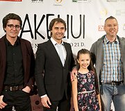 Ričardas Marcinkus, Mantas Jankavičius, Džesika Vienažindytė ir Žilvinas Naujokas
