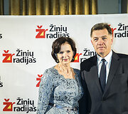 Algirdas Butkevičius su žmona Janina
