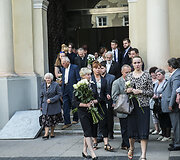 Vytauto Galvono urnos i&scaron;ne&scaron;imas