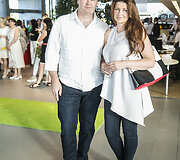 Algimantas Jablonskas su žmona Erika