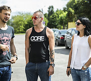 Harley-Davidson bandomasis važiavimas