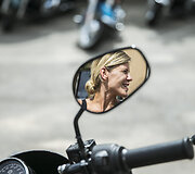 Harley-Davidson bandomasis važiavimas