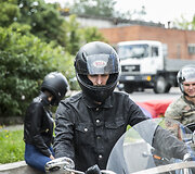 Harley-Davidson bandomasis važiavimas