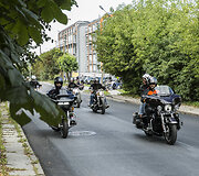 Harley-Davidson bandomasis važiavimas