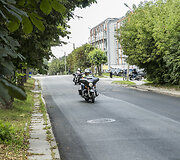 Harley-Davidson bandomasis važiavimas