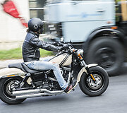 Harley-Davidson bandomasis važiavimas