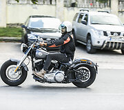 Harley-Davidson bandomasis važiavimas