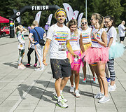 &bdquo;The Color Run&ldquo; bėgimo Vilniuje akimirka