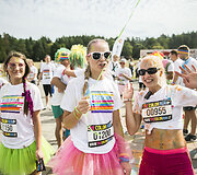 &bdquo;The Color Run&ldquo; bėgimo Vilniuje akimirka