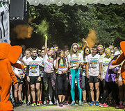 &bdquo;The Color Run&ldquo; bėgimo Vilniuje akimirka