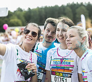 &bdquo;The Color Run&ldquo; bėgimo Vilniuje akimirka