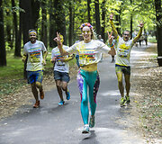 &bdquo;The Color Run&ldquo; bėgimo Vilniuje akimirka