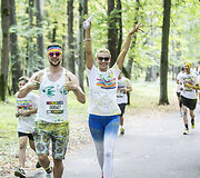 &bdquo;The Color Run&ldquo; bėgimo Vilniuje akimirka