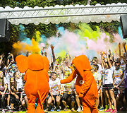 &bdquo;The Color Run&ldquo; bėgimo Vilniuje akimirka