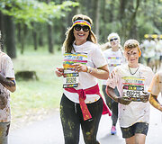&bdquo;The Color Run&ldquo; bėgimo Vilniuje akimirka
