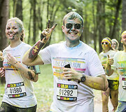 &bdquo;The Color Run&ldquo; bėgimo Vilniuje akimirka