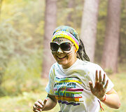 &bdquo;The Color Run&ldquo; bėgimo Vilniuje akimirka