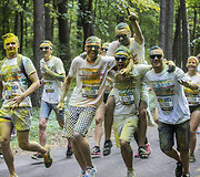 &bdquo;The Color Run&ldquo; bėgimo Vilniuje akimirka