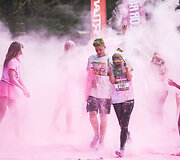 &bdquo;The Color Run&ldquo; bėgimo Vilniuje akimirka