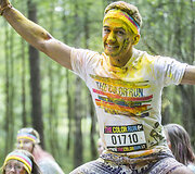 &bdquo;The Color Run&ldquo; bėgimo Vilniuje akimirka