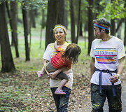 &bdquo;The Color Run&ldquo; bėgimo Vilniuje akimirka