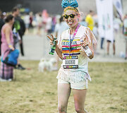 &bdquo;The Color Run&ldquo; bėgimo Vilniuje akimirka