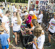&bdquo;The Color Run&ldquo; bėgimo Vilniuje akimirka