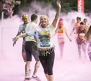 &bdquo;The Color Run&ldquo; bėgimo Vilniuje akimirka