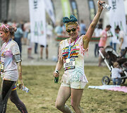 &bdquo;The Color Run&ldquo; bėgimo Vilniuje akimirka