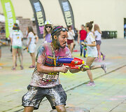 &bdquo;The Color Run&ldquo; bėgimo Vilniuje akimirka