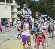 &bdquo;The Color Run&ldquo; bėgimo Vilniuje akimirka