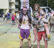 &bdquo;The Color Run&ldquo; bėgimo Vilniuje akimirka