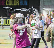 &bdquo;The Color Run&ldquo; bėgimo Vilniuje akimirka
