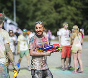 &bdquo;The Color Run&ldquo; bėgimo Vilniuje akimirka