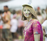 &bdquo;The Color Run&ldquo; bėgimo Vilniuje akimirka