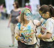 &bdquo;The Color Run&ldquo; bėgimo Vilniuje akimirka