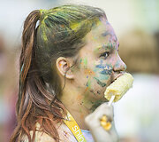 &bdquo;The Color Run&ldquo; bėgimo Vilniuje akimirka