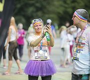 &bdquo;The Color Run&ldquo; bėgimo Vilniuje akimirka
