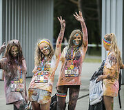 &bdquo;The Color Run&ldquo; bėgimo Vilniuje akimirka