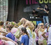 &bdquo;The Color Run&ldquo; bėgimo Vilniuje akimirka
