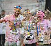 &bdquo;The Color Run&ldquo; bėgimo Vilniuje akimirka