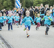 UNICEF vaikų bėgimo &bdquo;Už kiekvieną vaiką&ldquo; akimirka