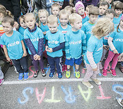 UNICEF vaikų bėgimo &bdquo;Už kiekvieną vaiką&ldquo; akimirka