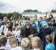 UNICEF vaikų bėgimo &bdquo;Už kiekvieną vaiką&ldquo; akimirka