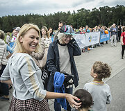 UNICEF vaikų bėgimo &bdquo;Už kiekvieną vaiką&ldquo; akimirka