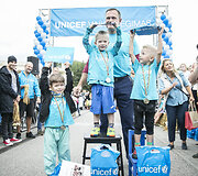 UNICEF vaikų bėgimo &bdquo;Už kiekvieną vaiką&ldquo; akimirka