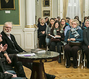 Knygos pristatymo akimirka